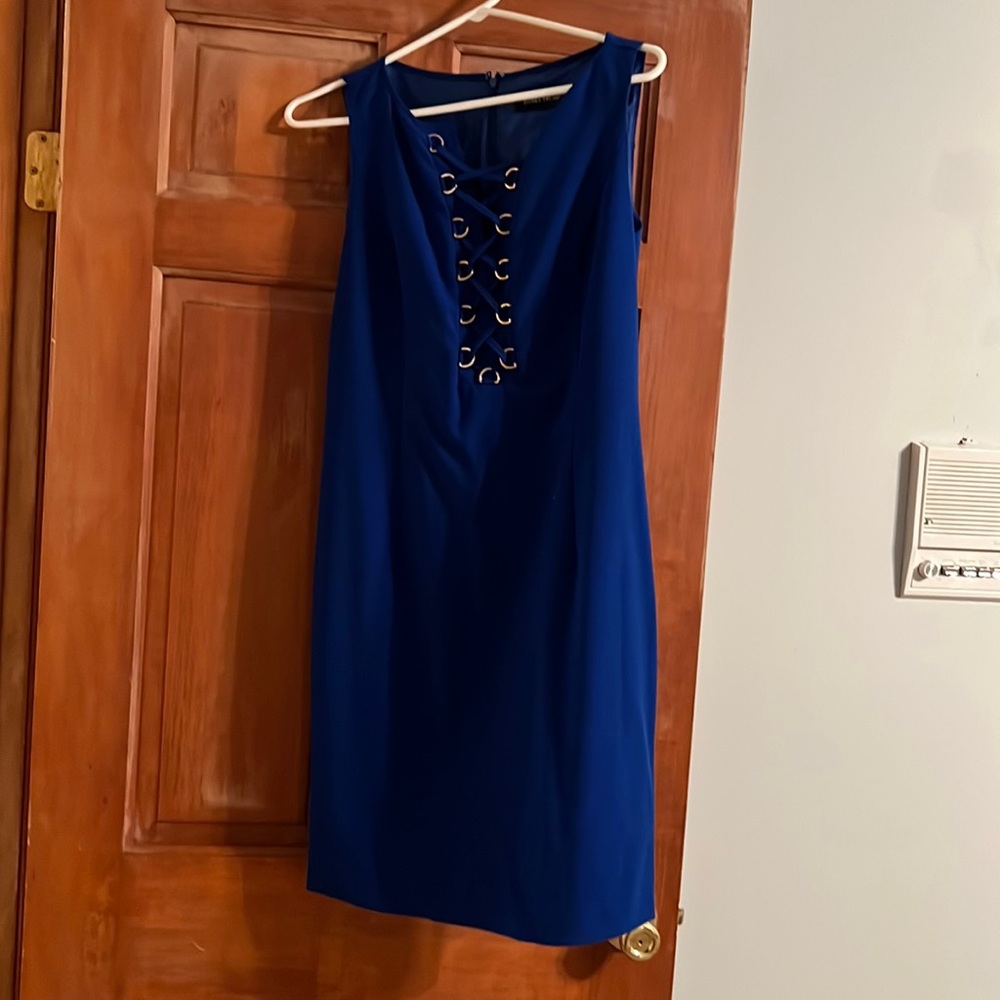 Blue dress